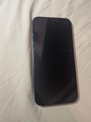 Iphone 12 μεταχειρισμένο, 128GB, μπλε, dual SIM, γνήσια μπαταρία και οθόνη