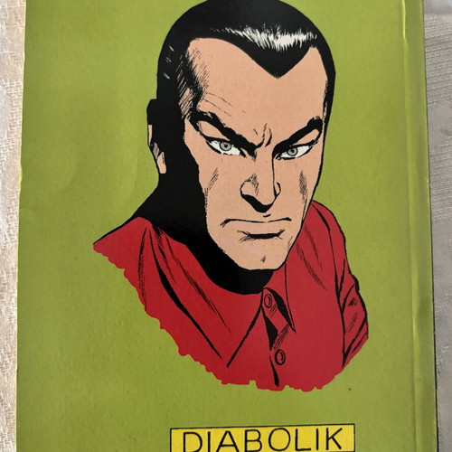 Diabolik 3 collectible comics like new, 1995-1996 Italian noir