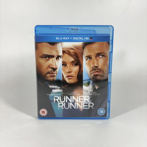 Runner Runner Blu-Ray like new with English subtitles