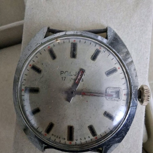 Poljot men's mechanical watch used, vintage, without strap