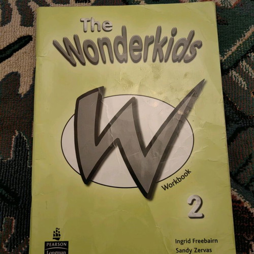 The Wonderkids 2 Workbook used, English