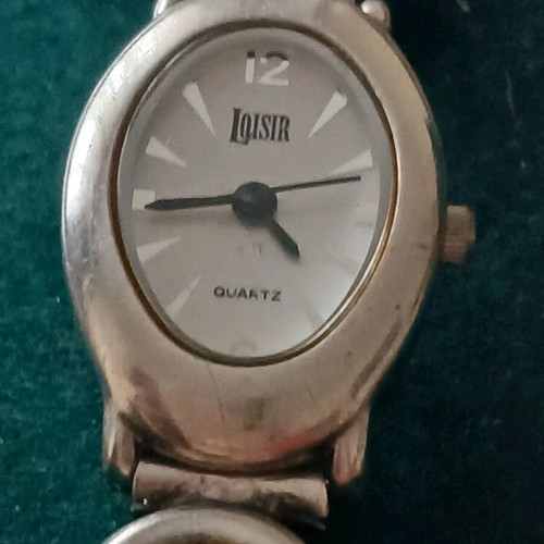 Stillness watch silver 925 19cm like new with new mechanism