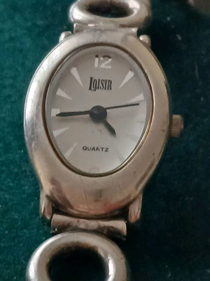 Stillness watch silver 925 19cm like new with new mechanism
