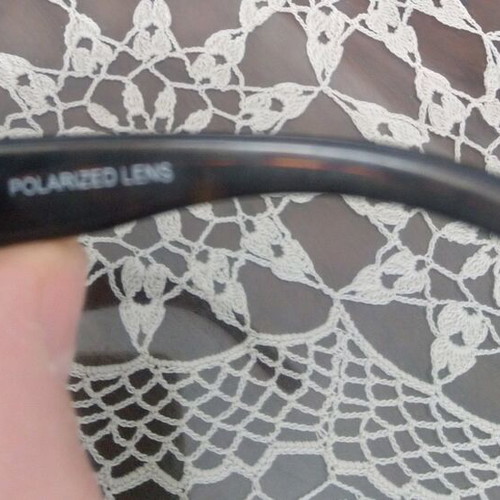 Gant sunglasses used, brown frame with polarized lenses