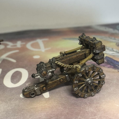 Warhammer Fantasy Battles Dwarf Bolt Thrower with Crew metal