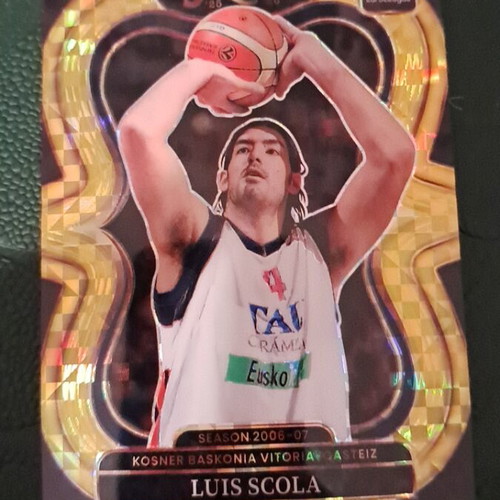 Panini Select Euroleague Luis Scola Mezzanine card new