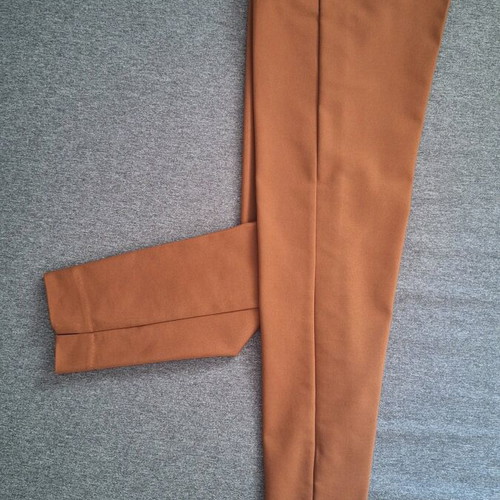 Women's Chino pants brick color, new, size XS