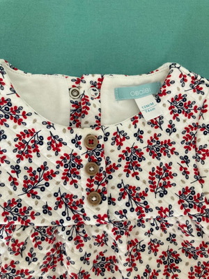 Obaibi dress for 12 months, warm fabric