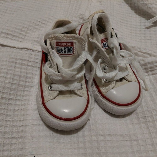 Converse All Star No21 white shoes for girl or boy, like new