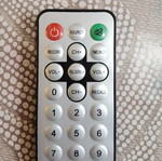 Remote control for digital terrestrial TV like new