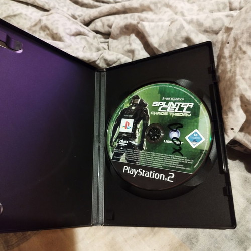 Splinter Cell PS2 Complete Set Like New, 4 Games