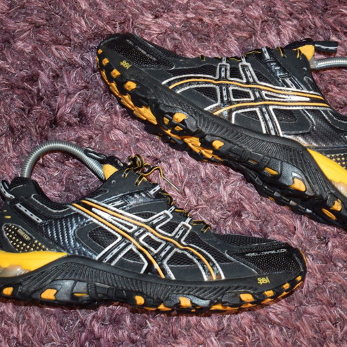 Asics Gel Trabuco GTX Black Men's Sports Shoes Size 43 Used