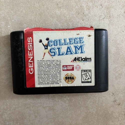 College Slam Sega Genesis game