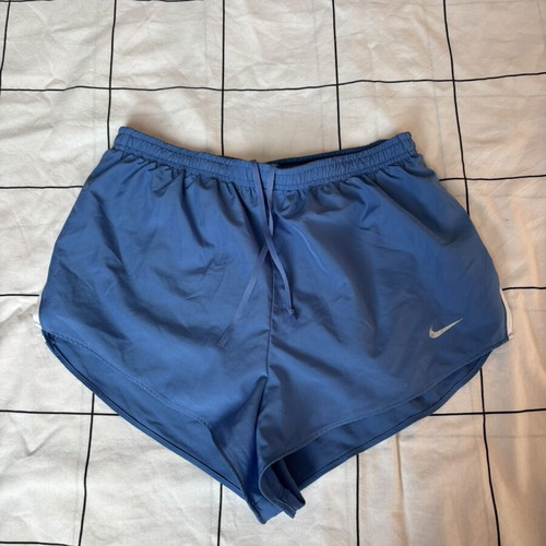 Nike Dri-FIT women's running shorts size M like new, blue