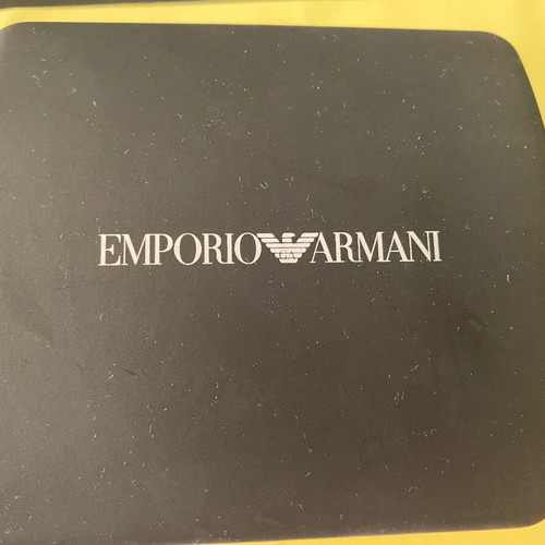 Emporio Armani watch and bracelet set like new
