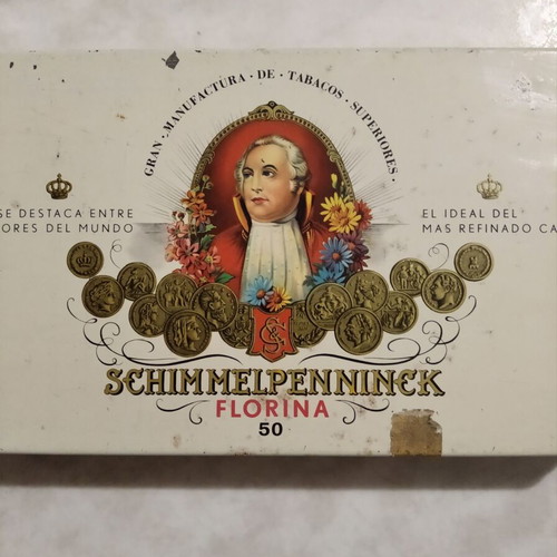 Collectible cigar box used from the 1970s