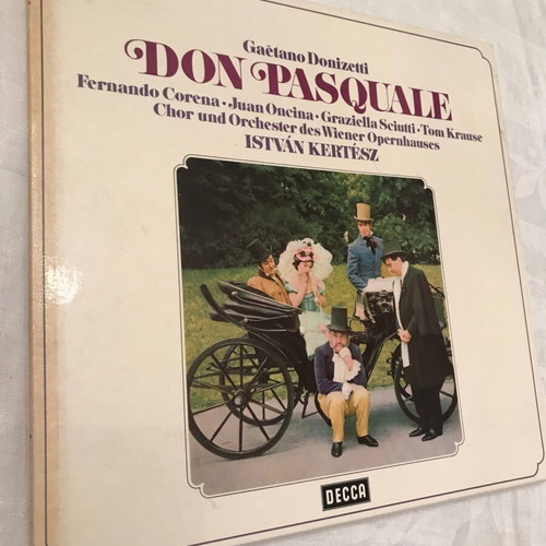 Don Pasquale vinyl used, Gaetano Donizetti, Vienna Opera Orchestra