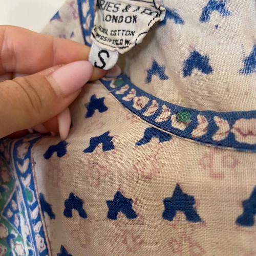 Aries & Leo London vintage dress, Indian bohemian style, size S
