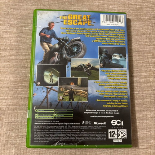 The Great Escape Xbox Original used, English and complete
