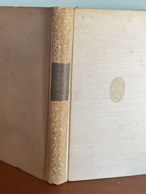 Homer Odyssey bilingual edition in German and Ancient Greek, volume 1