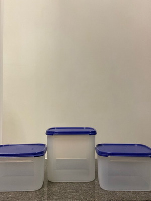 Modular Mates Tupperware 4L and 2.6L new plastic storage containers