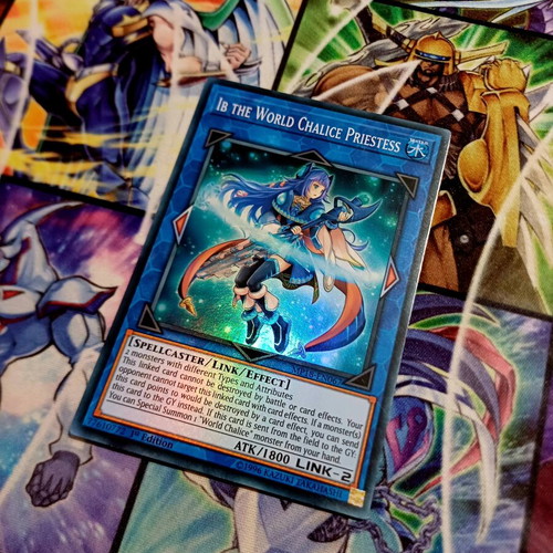 Ib the World Chalice Priestess Yu-Gi-Oh! card COTD Super Rare 1st Edition