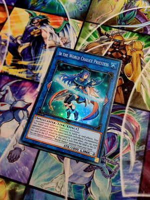 Ib the World Chalice Priestess Yu-Gi-Oh! card COTD Super Rare 1st Edition