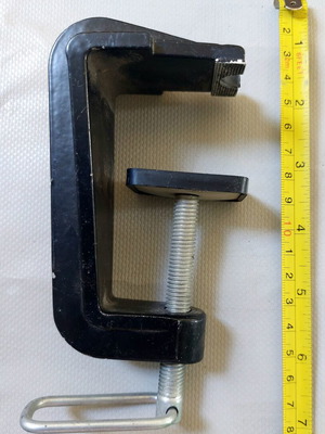 Makita bench clamp used