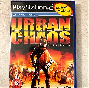 Urban Chaos PlayStation 2 αγγλικό πλήρες