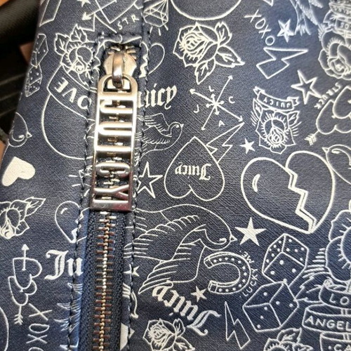 Juicy Couture crossbody bag like new, blue and orange