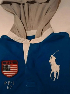 Ralph Lauren kids hoodie shirt 7 years like new