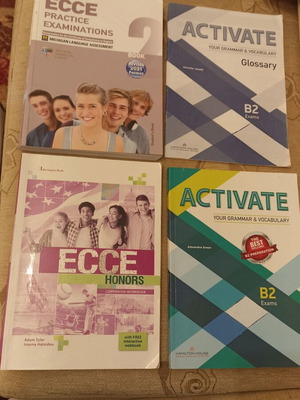 Βιβλία αγγλικών μεταχειρισμένα, σετ 4, ECCE Honors B2