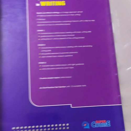 English Writing Book like new