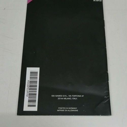 Greg Hastings Paintball 2 Wii instruction booklet like new
