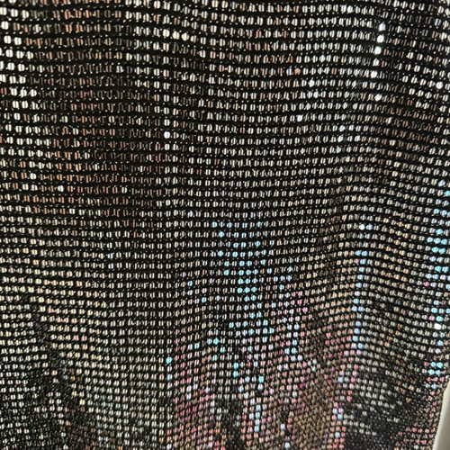 Ichi metallic effect bodysuit new, size medium