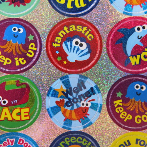 Reward stickers like new, 1 sheet