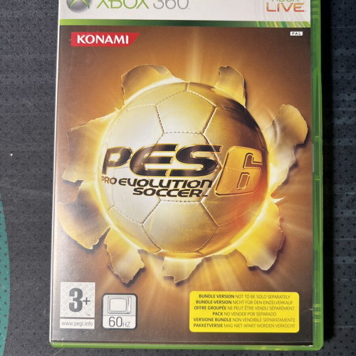 Pro Evolution Soccer 6 Xbox 360 game used