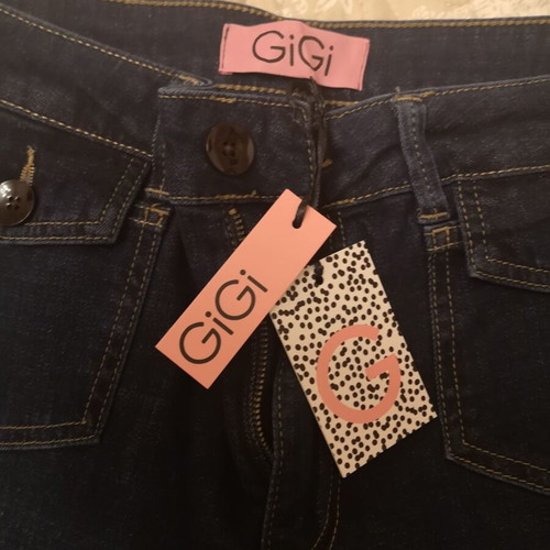 GiGi women's flared jeans new, size XL, blue