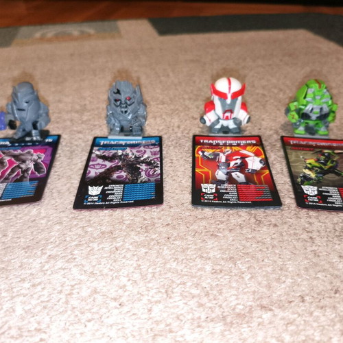 Transformers mini figures used