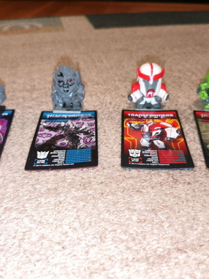 Transformers mini figures used