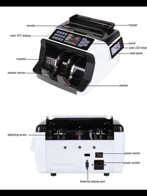 Καταμετρητής Χαρτονομισμάτων και Ανιχνευτής Πλαστών Καινούργιος