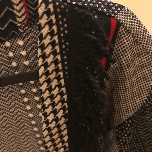 Shein cardigan with fringes like new