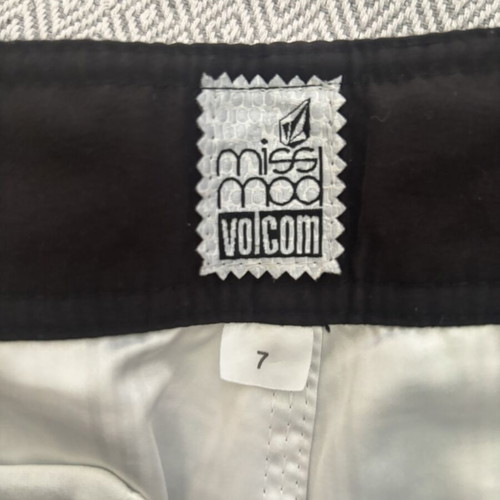 Volcom swim shorts, grey and pink, size M