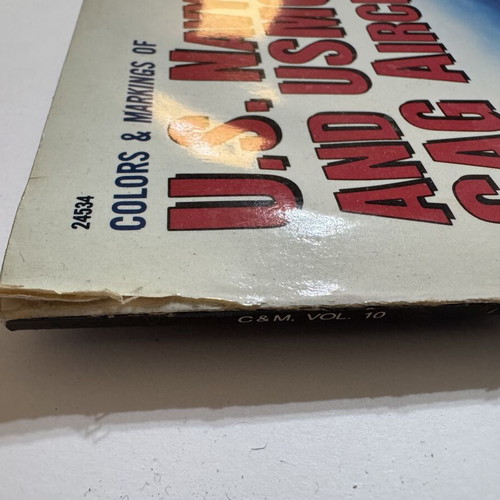 Colors & Markings of U.S. Navy and USMC CAG Aircraft Part 1 book used, English