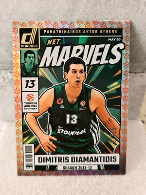 Dimitris Diamantidis Net Marvels Anniversary/25 Donruss 2024 new