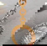  swarovski μπρελοκ  Κρίσταλο αναγληφω σχέδιο τη γη με σφραγηδα γνησιότητας