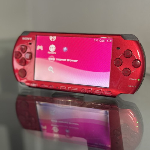 Sony PSP 3000 Radiant Red handheld console