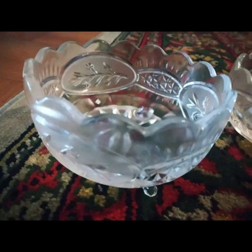 Crystal bowls like new