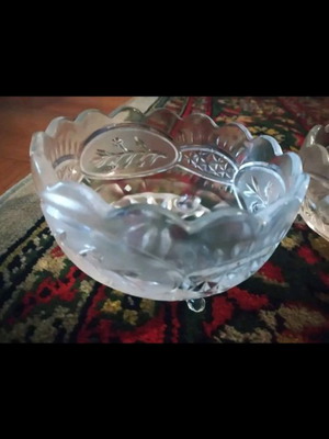 Crystal bowls like new
