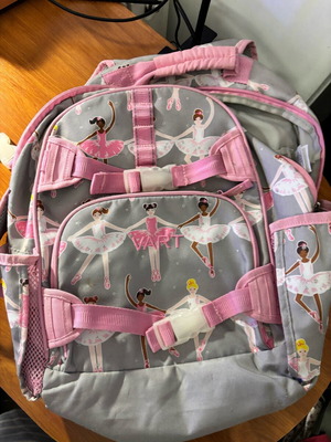 School bag with ballerinas like new